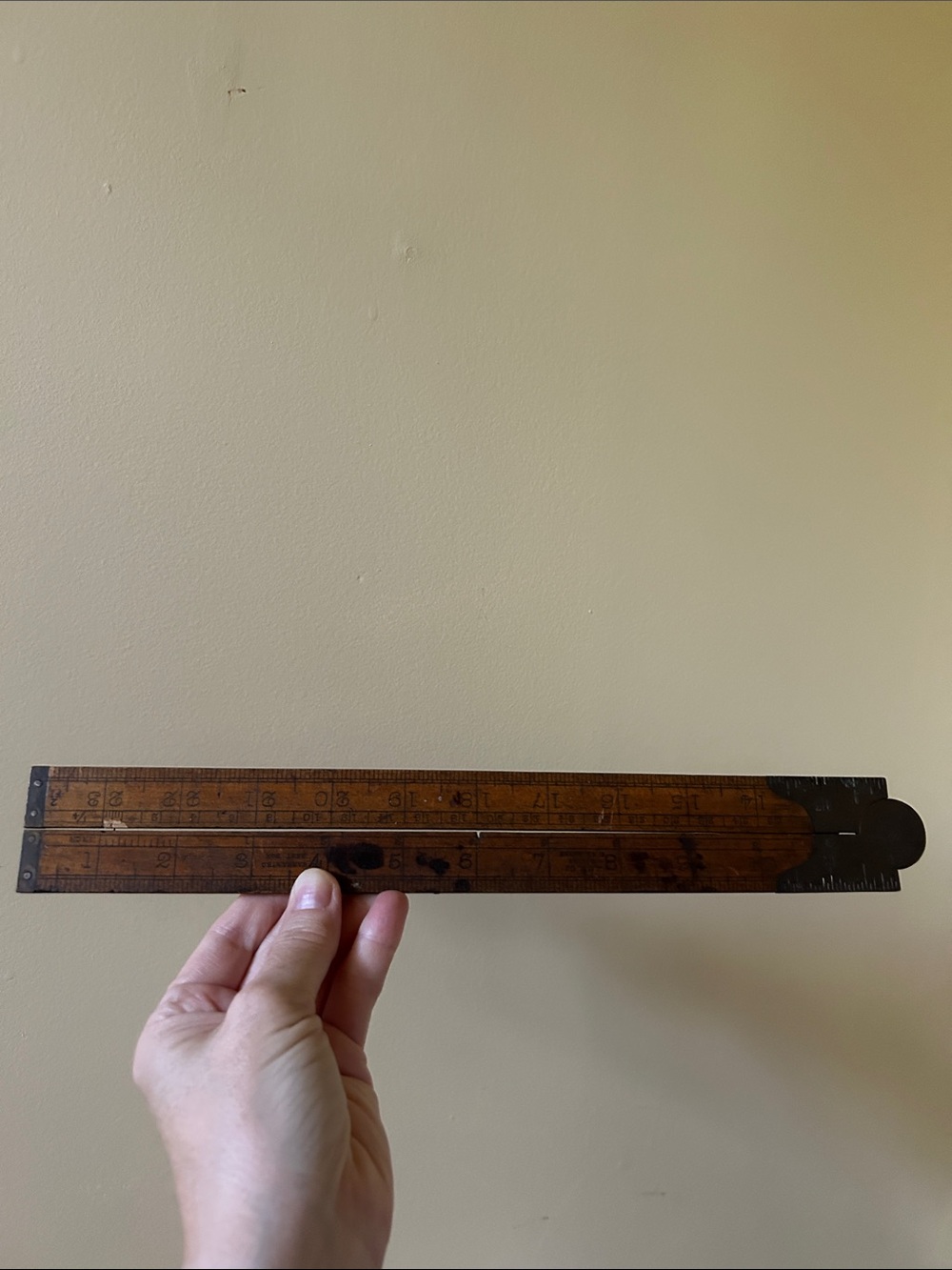 Box ruler vintage